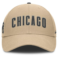 Chicago Cubs Rise Adjustable Hat Khaki | Nike