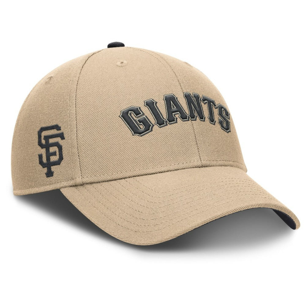 San Francisco Giants Rise Adjustable Hat Khaki | Nike