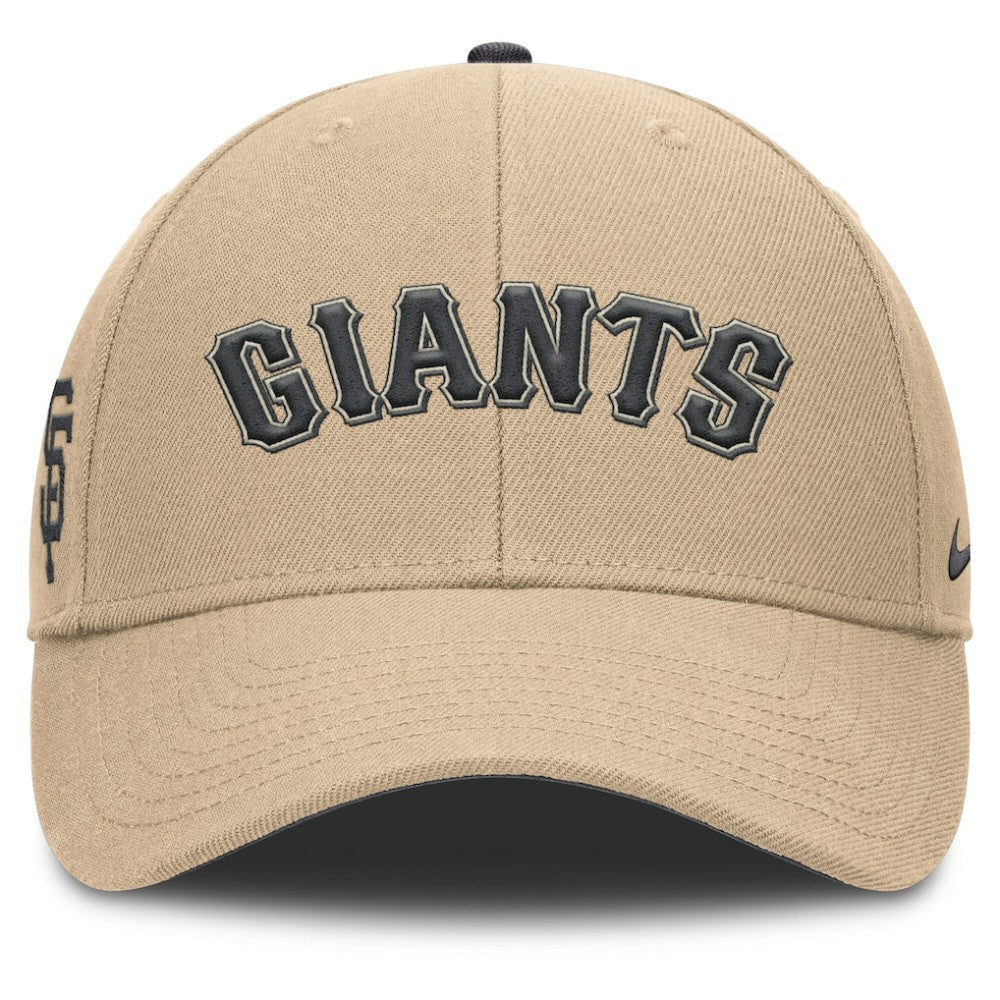 San Francisco Giants Rise Adjustable Hat Khaki | Nike