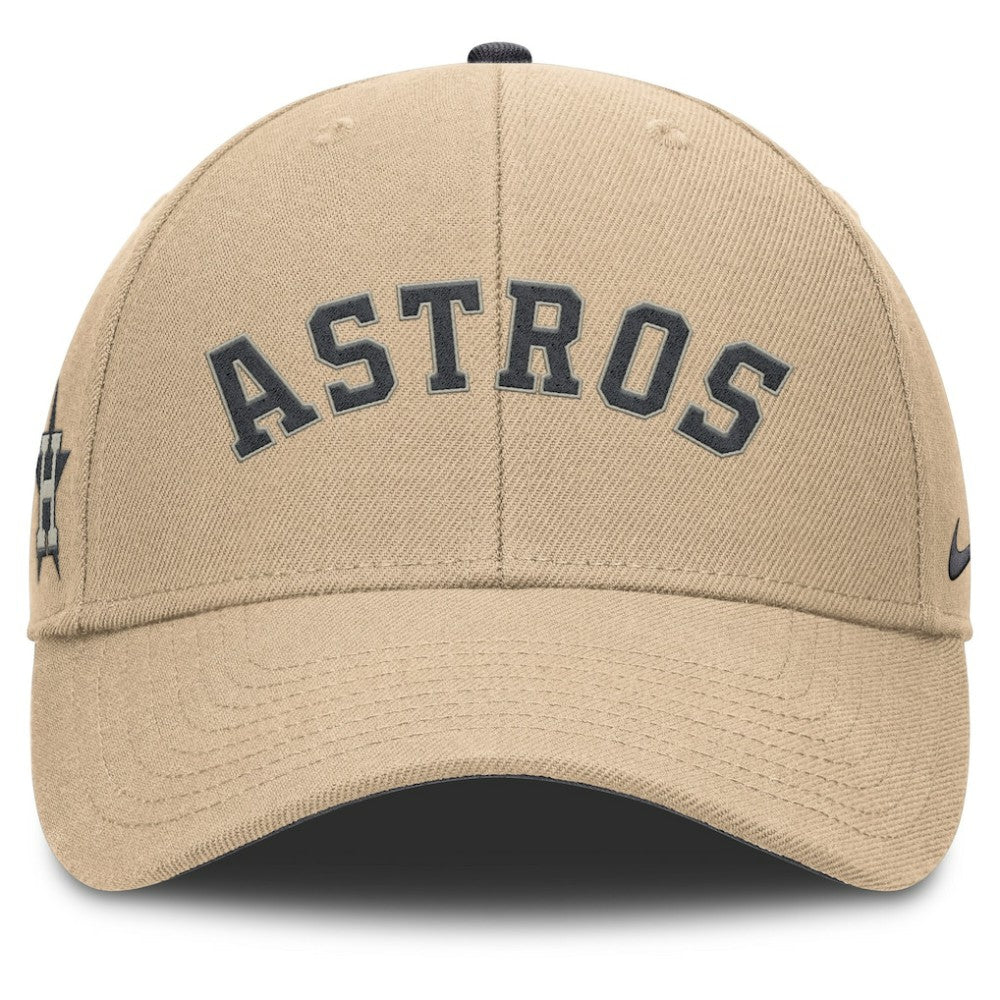 Houston Astros Rise Adjustable Hat Khaki | Nike