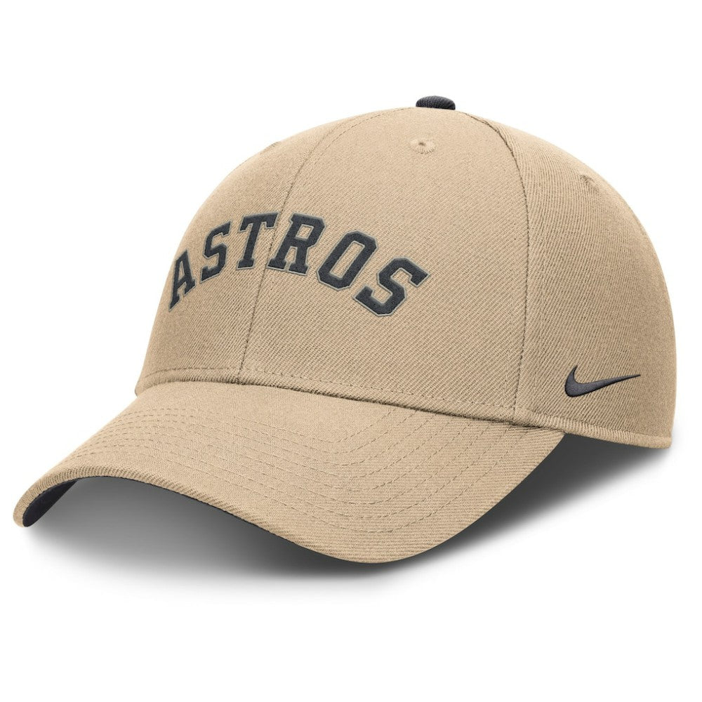 Houston Astros Rise Adjustable Hat Khaki | Nike
