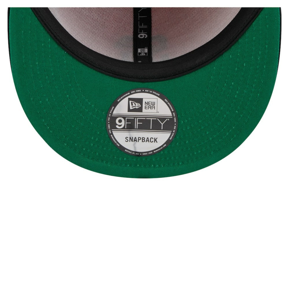 San Francisco Giants Retro Split Corduroy Snapback Hat Black/Orange | New Era