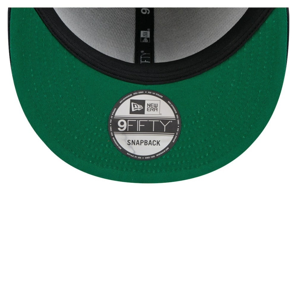 Seattle Mariners Retro Split Corduroy Snapback Hat Navy/Gray | New Era