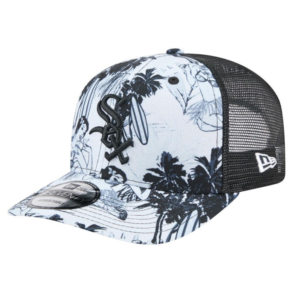 Chicago White Sox Hula Trucker 9SEVENTY Adjustable Hat Black | New Era