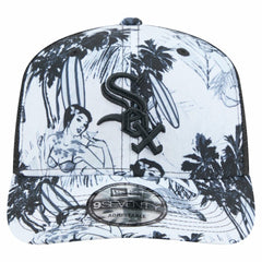 Chicago White Sox Hula Trucker 9SEVENTY Adjustable Hat Black | New Era