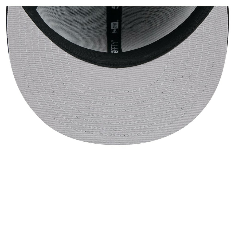 San Francisco Giants Yarn Stitch 59FIFTY Fitted Hat Black | New Era