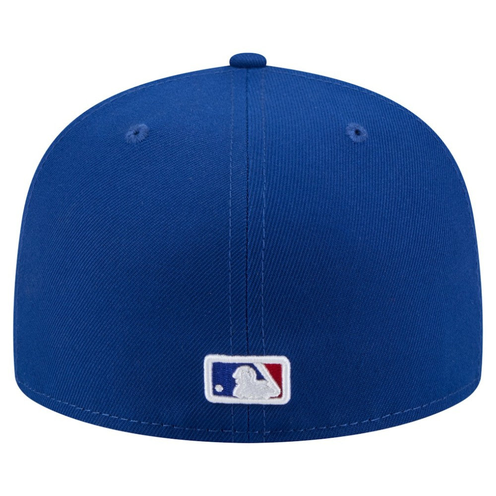 Chicago Cubs Yarn Stitch 59FIFTY Fitted Hat Royal | New Era