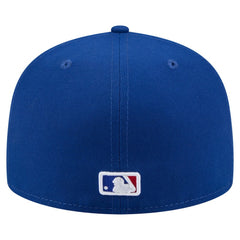 Chicago Cubs Yarn Stitch 59FIFTY Fitted Hat Royal | New Era
