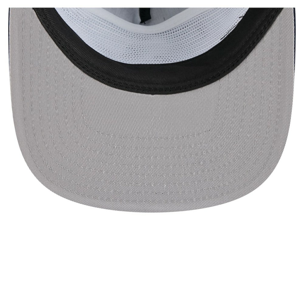 New York Yankees Retro Satin Script Golfer Adjustable Hat Navy | New Era