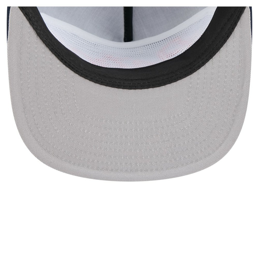 Houston Astros Retro Satin Script Golfer Adjustable Hat Navy | New Era