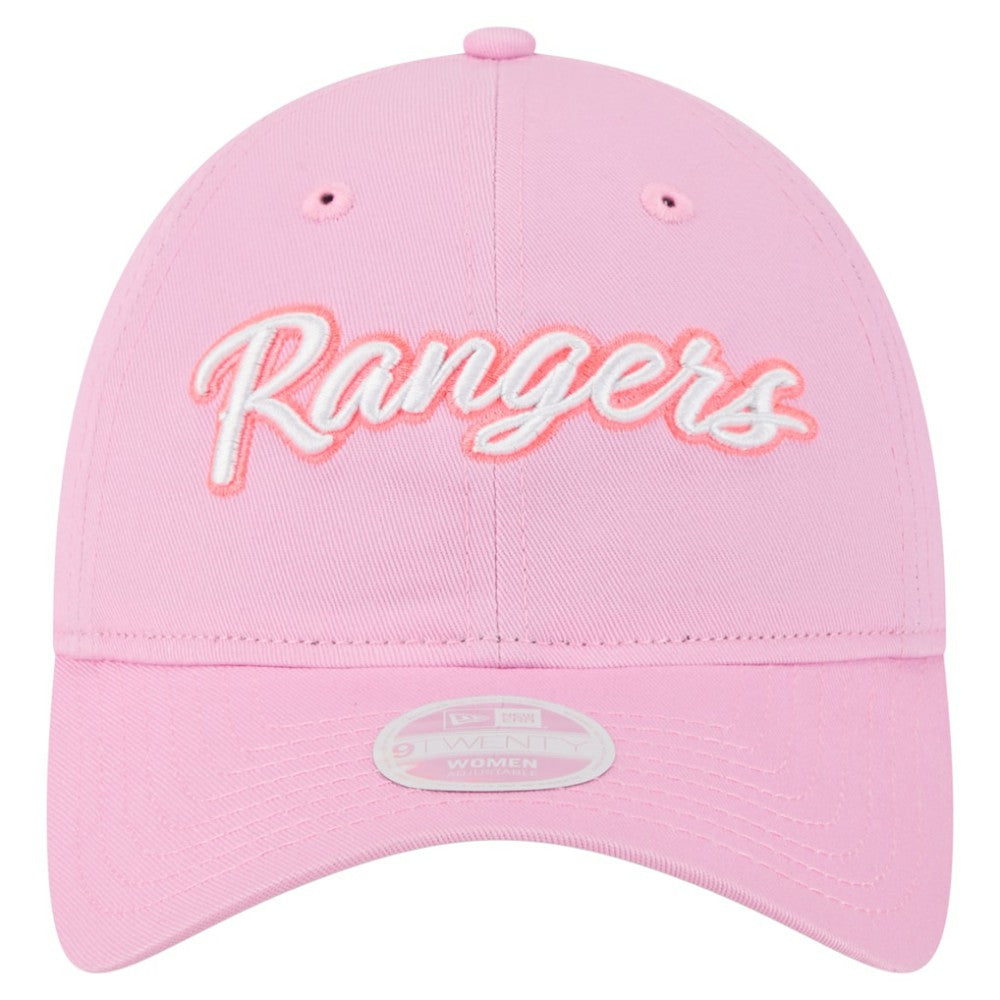 Texas Rangers Women's Mother's Day 9TWENTY Adjustable Hat Pink | New Era