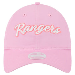 Texas Rangers Women's Mother's Day 9TWENTY Adjustable Hat Pink | New Era