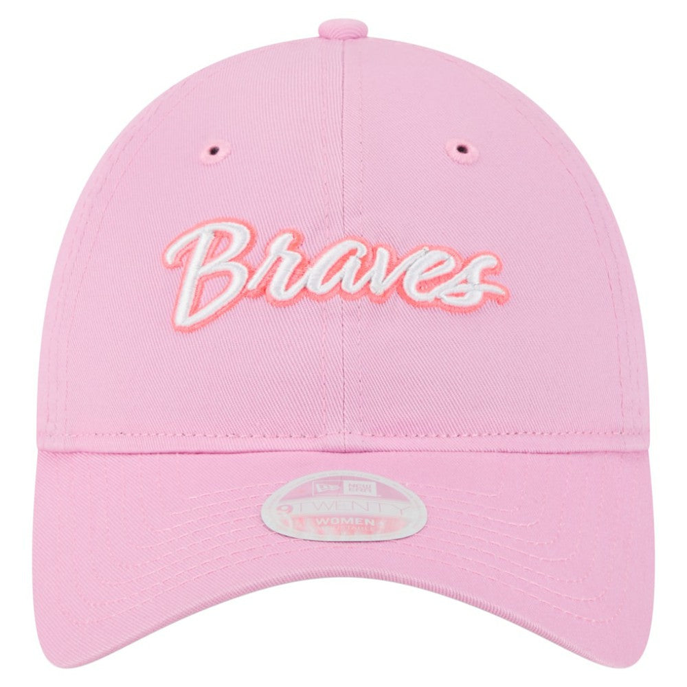 Atlanta Braves Women's Mother's Day 9TWENTY Adjustable Hat Pink | New Era