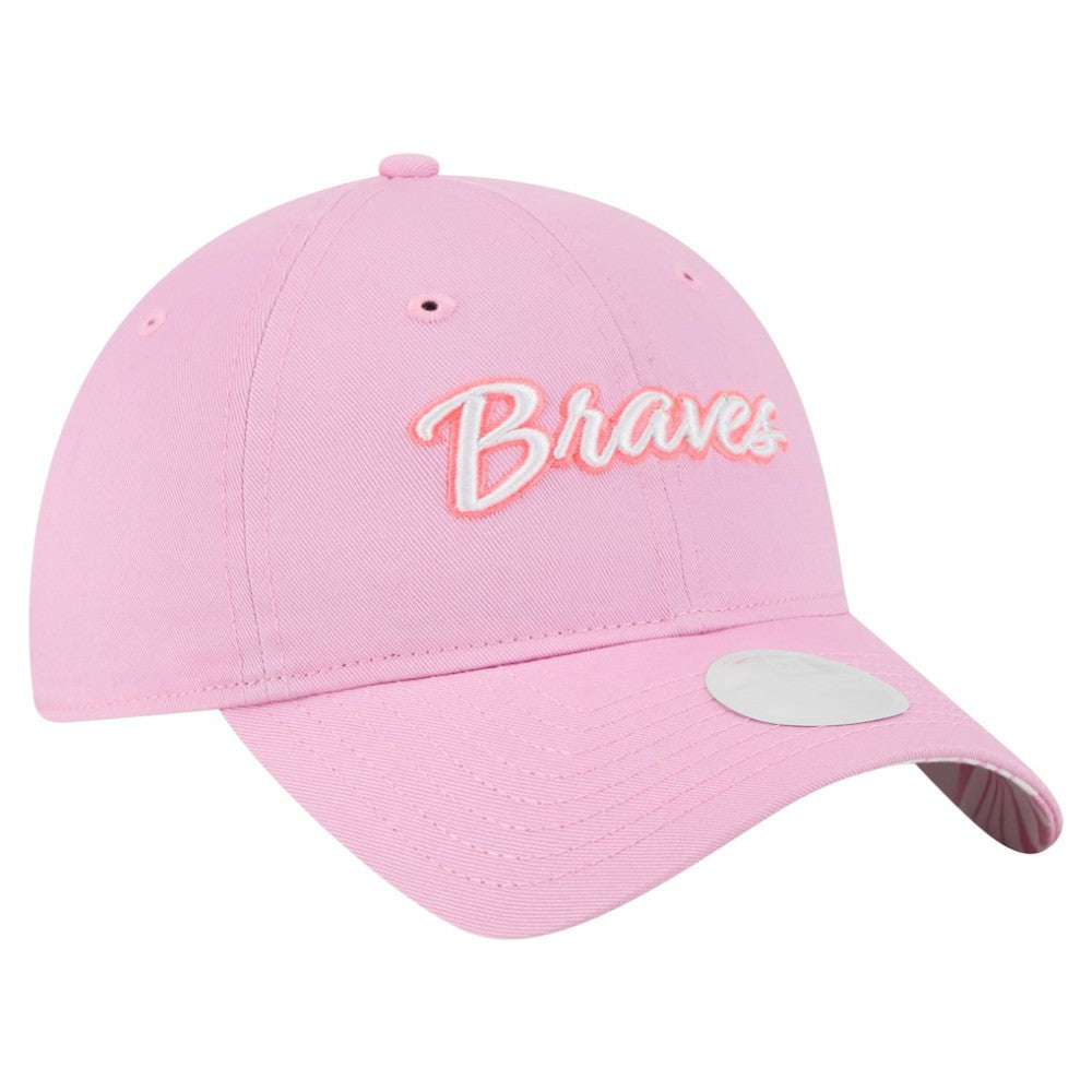 Atlanta Braves Women's Mother's Day 9TWENTY Adjustable Hat Pink | New Era