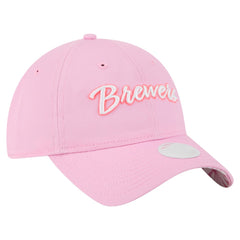 Milwaukee Brewers Women's Mother's Day 9TWENTY Adjustable Hat Pink | New Era