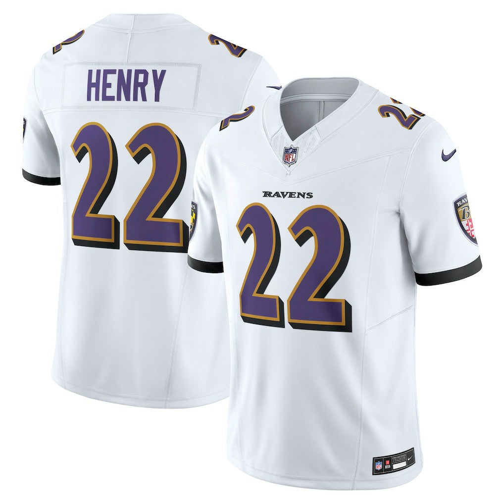 Derrick Henry Baltimore Ravens Vapor F.U.S.E. Limited Jersey - White