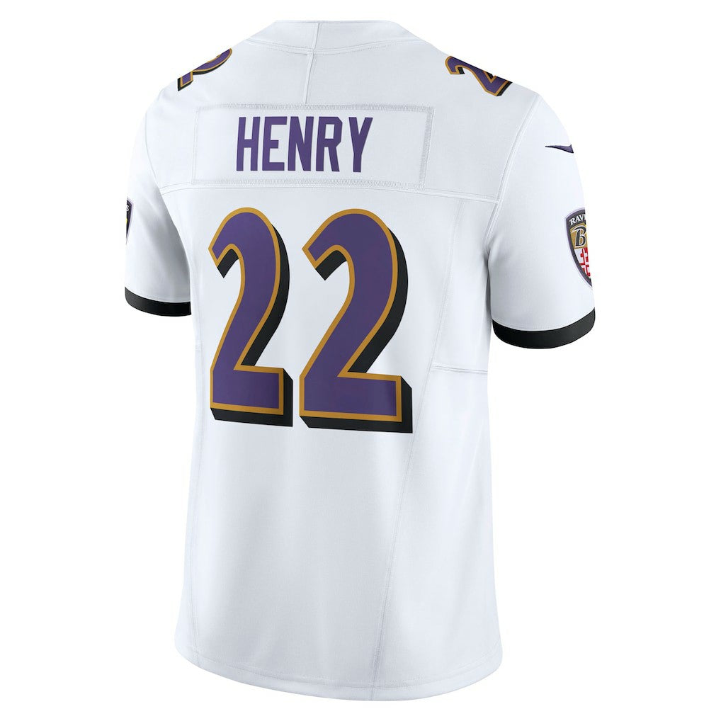 Derrick Henry Baltimore Ravens Vapor F.U.S.E. Limited Jersey - White