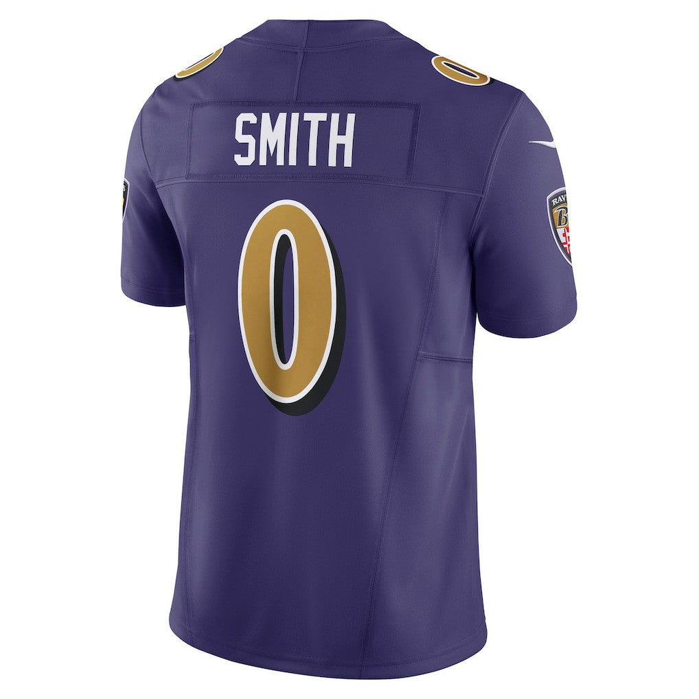 Roquan Smith Baltimore Ravens Alternate 2 Vapor F.U.S.E. Limited Jersey - Purple