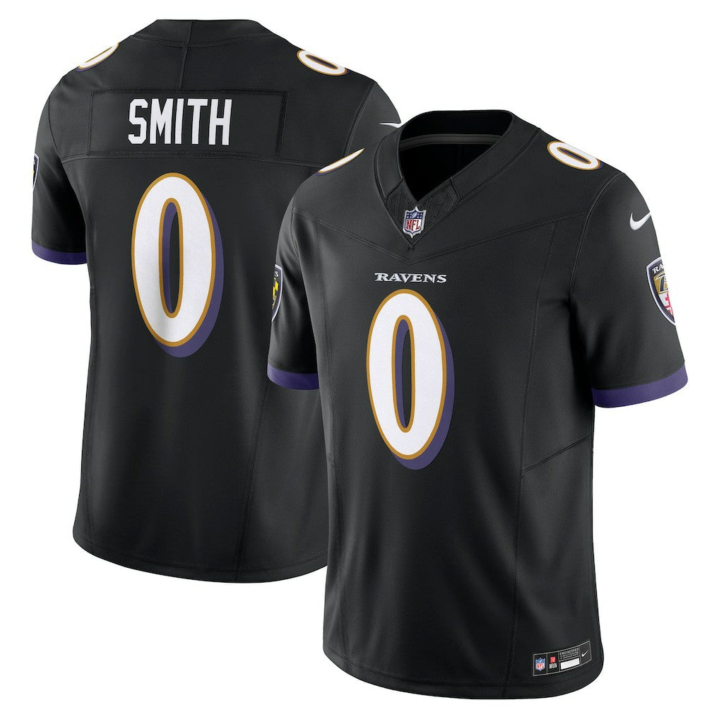Roquan Smith Baltimore Ravens Alternate Vapor F.U.S.E. Limited Jersey - Black