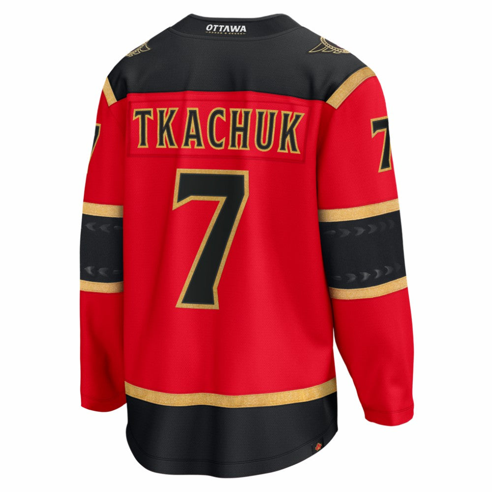Brady Tkachuk Ottawa Senators Fanatics Alternate Breakaway Jersey Red