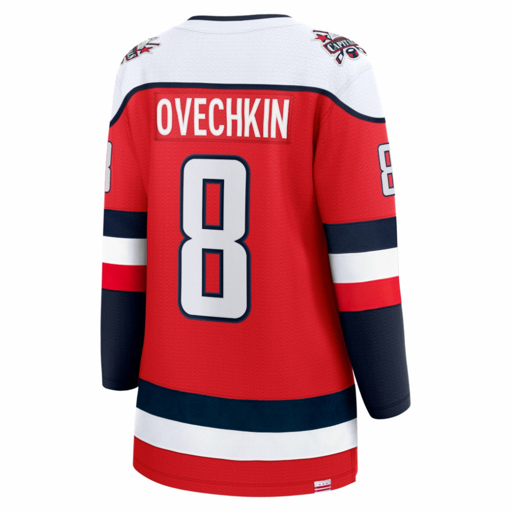 Alexander Ovechkin Washington Capitals Fanatics Women's Alternate Breakaway Player Jersey Red