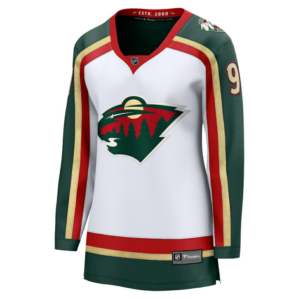 Kirill Kaprizov Minnesota Wild Fanatics Women's 25th Anniversary Breakaway Player Jersey White