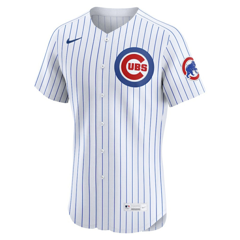 Dansby Swanson Chicago Cubs Home Elite Jersey White | Nike