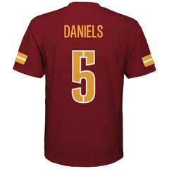 Jayden Daniels Washington Commanders Youth Replica Player Jersey - Burgundy on sale