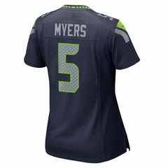 Jason Myers Seattle Seahawks Women's Team Game Jersey - College Navy