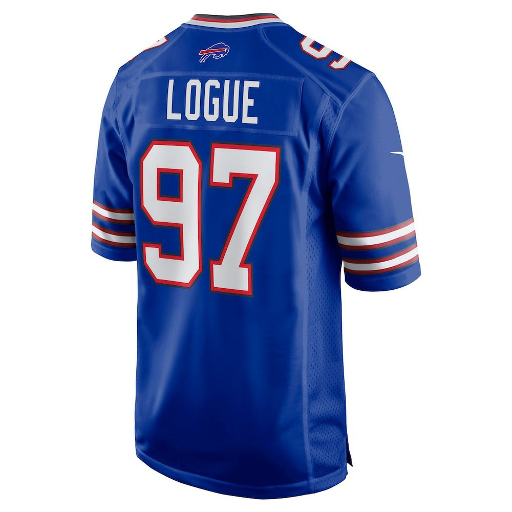 Zion Logue Buffalo Bills Team Game Jersey - Royal