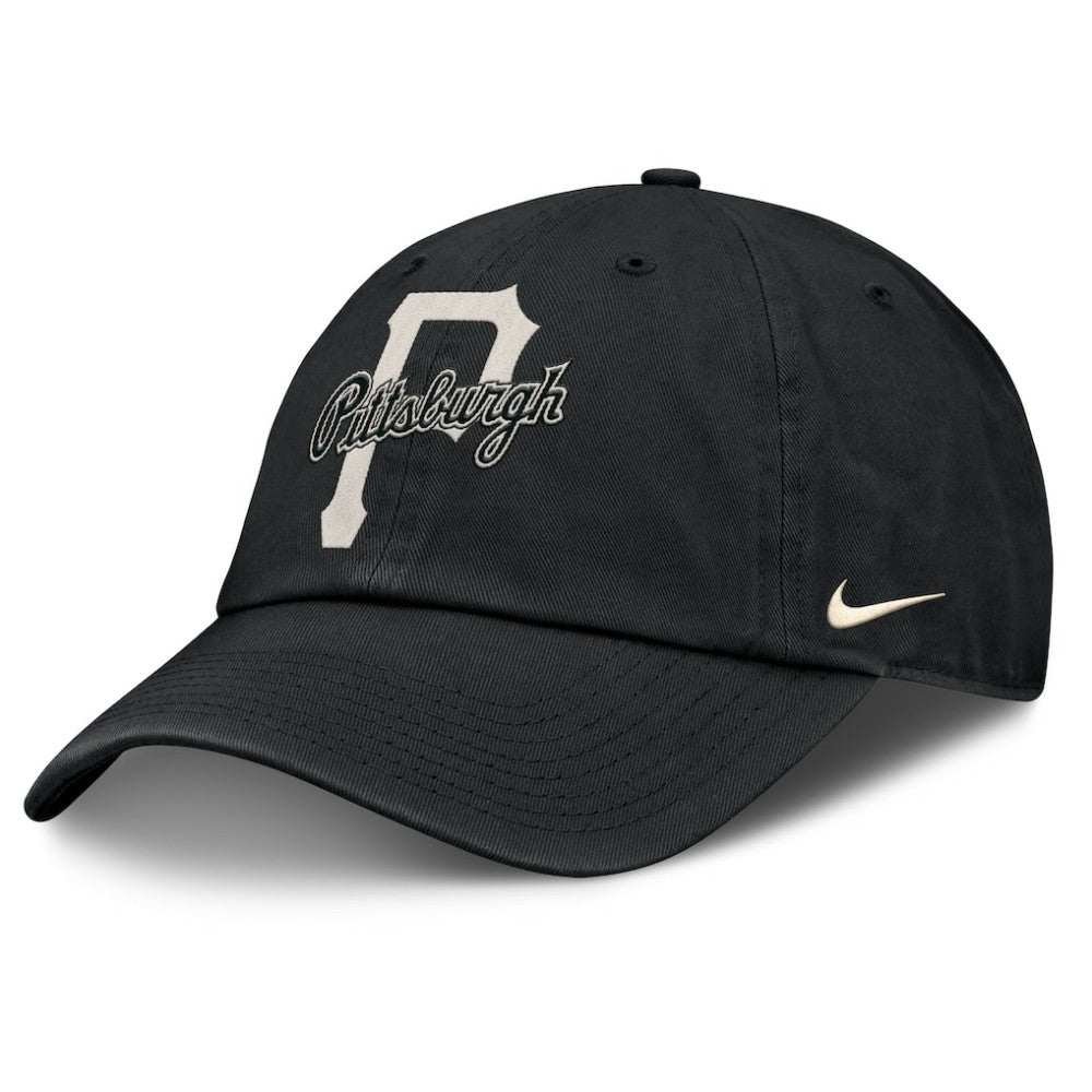 Pittsburgh Pirates Statement Club Adjustable Hat Black | Nike