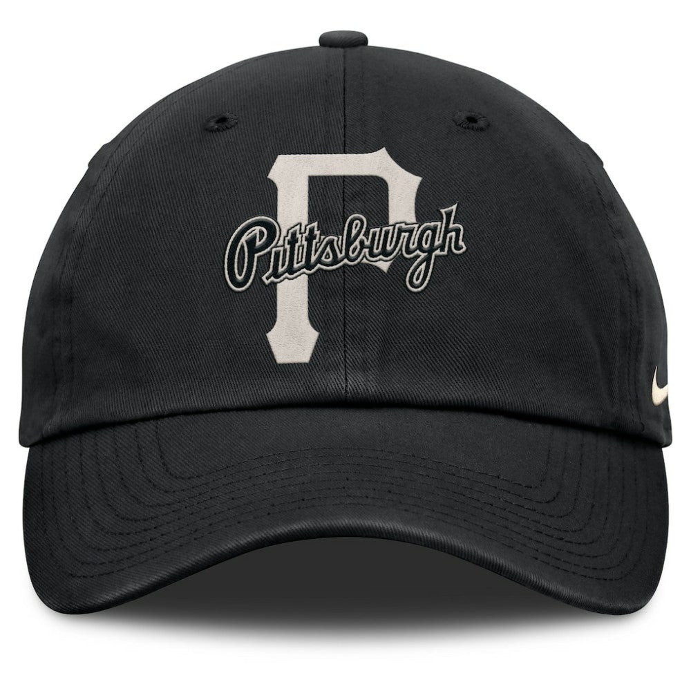 Pittsburgh Pirates Statement Club Adjustable Hat Black | Nike