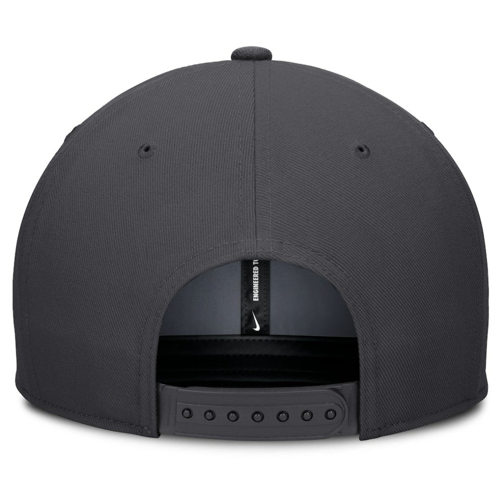 Chicago Cubs Statement Pro Snapback Hat Anthracite | Nike