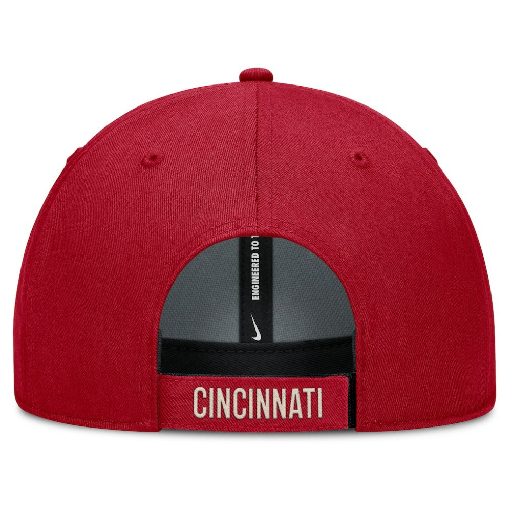 Cincinnati Reds Statement Club Performance Adjustable Hat Red/Natural | Nike