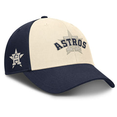 Houston Astros Statement Club Performance Adjustable Hat Navy/Natural | Nike