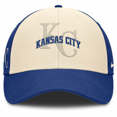 Kansas City Royals Statement Club Performance Adjustable Hat Royal/Natural | Nike