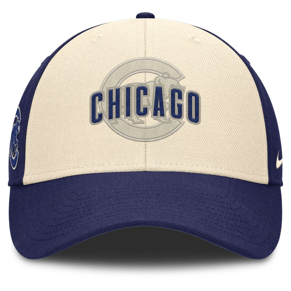 Chicago Cubs Statement Club Performance Adjustable Hat Royal/Natural | Nike