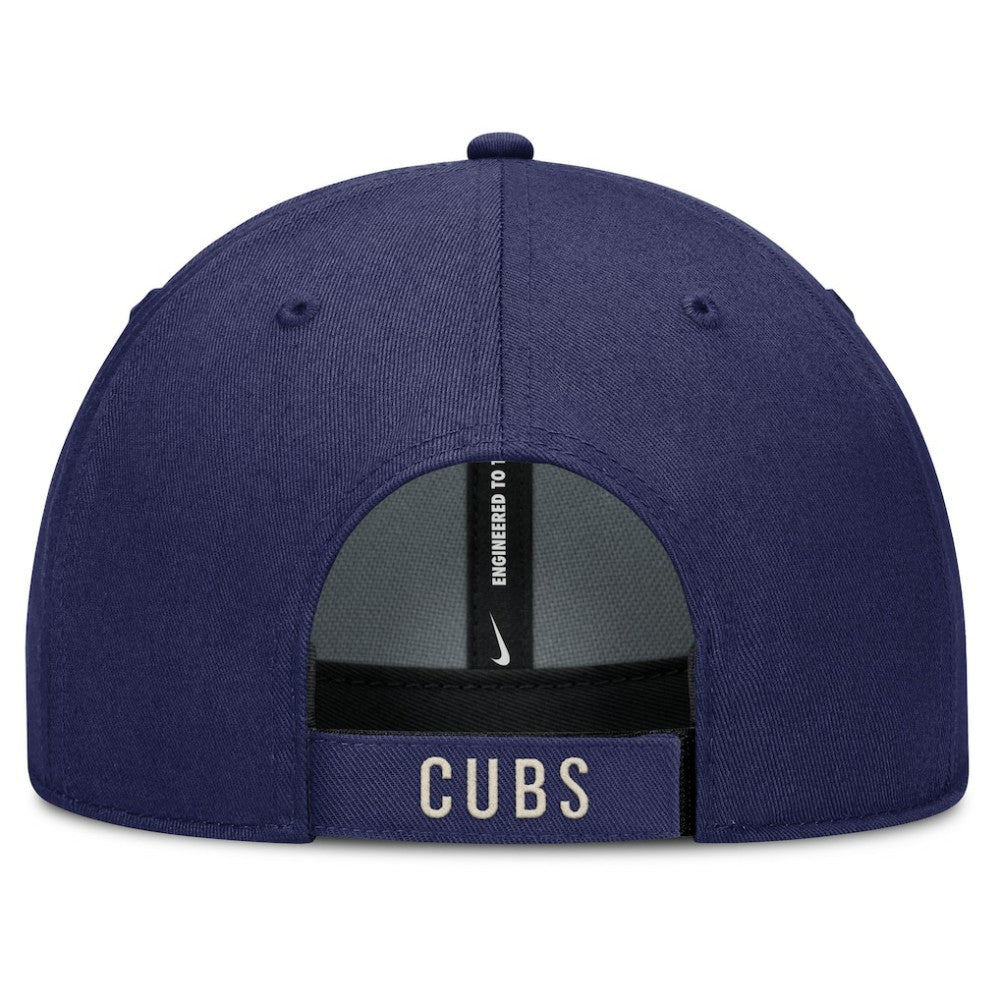 Chicago Cubs Statement Club Performance Adjustable Hat Royal/Natural | Nike