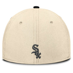 Chicago White Sox Statement Rise Performance Flex Hat Natural/Black | Nike