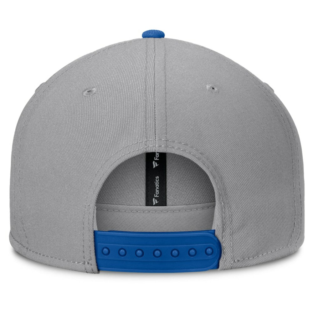 New York Mets Punchout Snapback Hat Gray