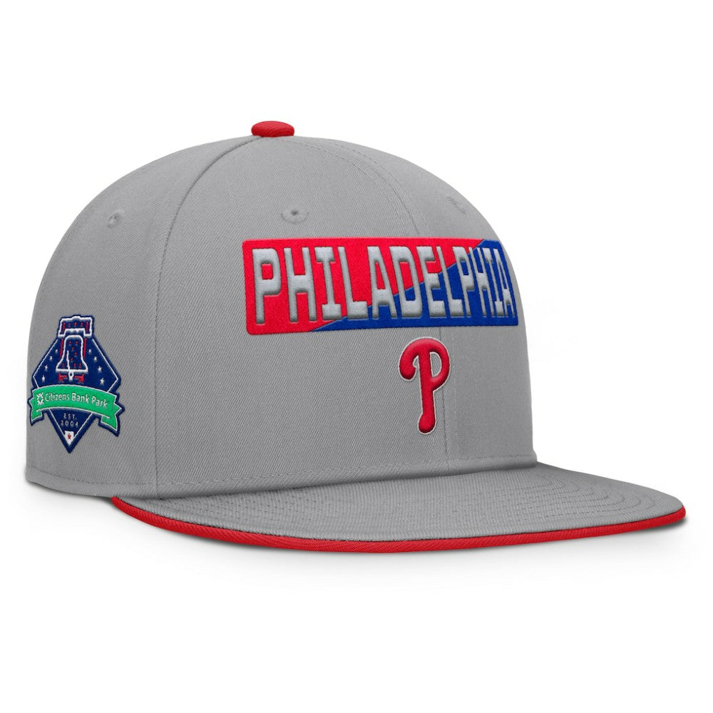 Philadelphia Phillies Punchout Snapback Hat Gray