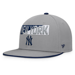 New York Yankees Punchout Snapback Hat Gray