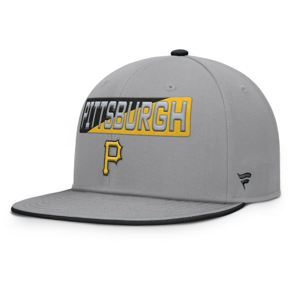 Pittsburgh Pirates Punchout Snapback Hat Gray