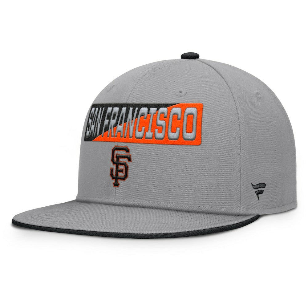 San Francisco Giants Punchout Snapback Hat Gray