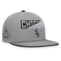 Chicago White Sox Punchout Snapback Hat Gray