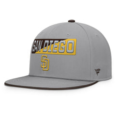 San Diego Padres Punchout Snapback Hat Gray