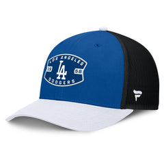 Los Angeles Dodgers Cutoff Adjustable Trucker Hat Royal/White