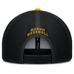 Pittsburgh Pirates Cutoff Adjustable Trucker Hat Black/Gold