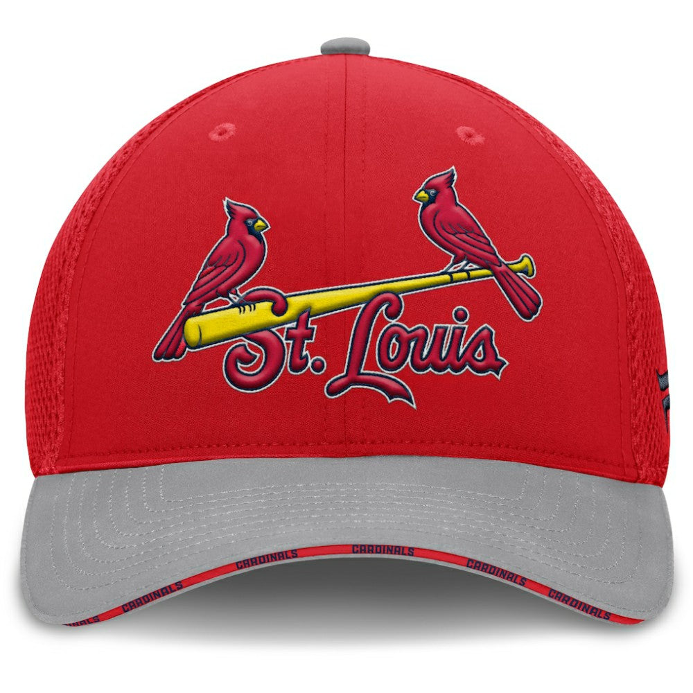 St. Louis Cardinals Pennant Flex Hat Red/Gray