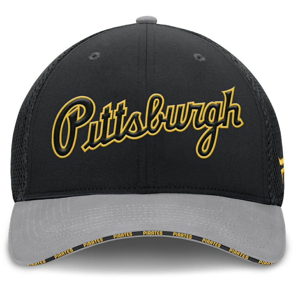 Pittsburgh Pirates Pennant Flex Hat Black/Gray